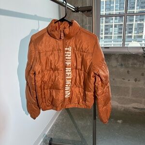 True Religion Cropped Puffer
